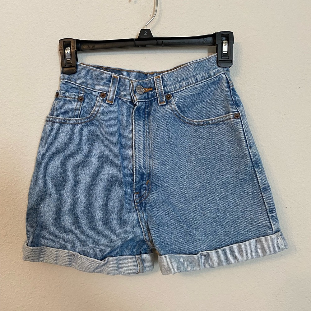 High waisted shorts